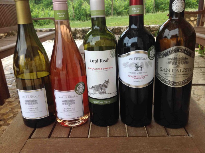 På bilden visas de olika vinerna som återfinns på Systembolaget. Prova gärna husets rosévin som är riktigt bra.   