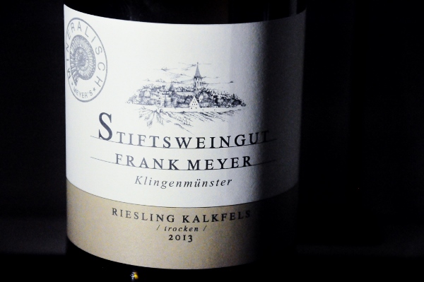 Stiftsweingut Frank Meyer Klingenmünster Riesling Kalkfels 2013 trocken (600x399)