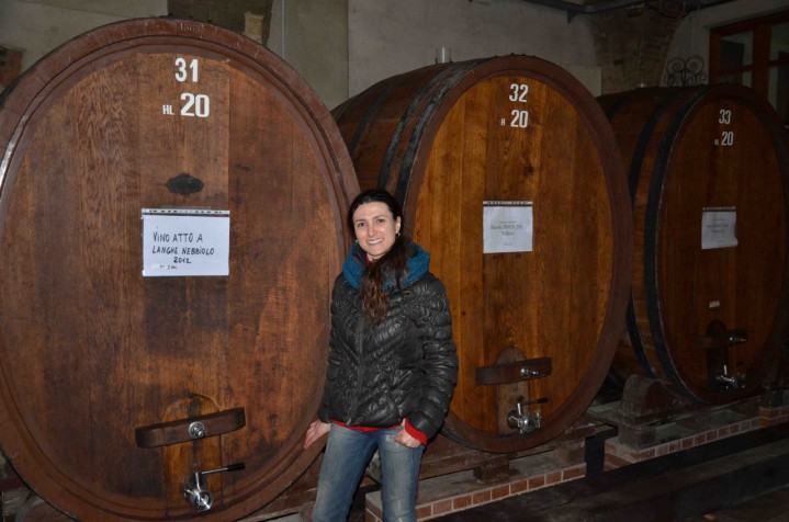 Stora fat för lagring av vinet hos kultproducenten Mascarello. En sann traditionalist i många avseenden.