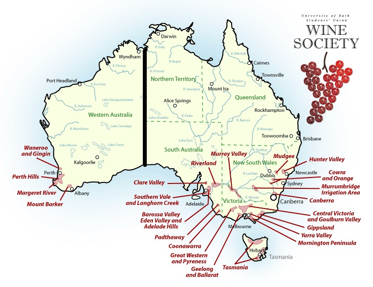 Western Australia karta
